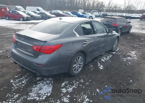 2017 Infiniti Q50 3.0T Premium из США, поврежденный, VIN JN1EV7AR2HM840186
